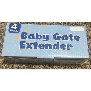 Baby Gate Extender Wall Protector for Presure Mount Gates Black (4) (NEW)